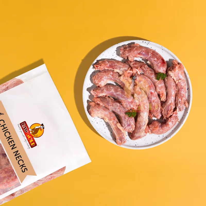 Raw Gold frozen Chicken Necks