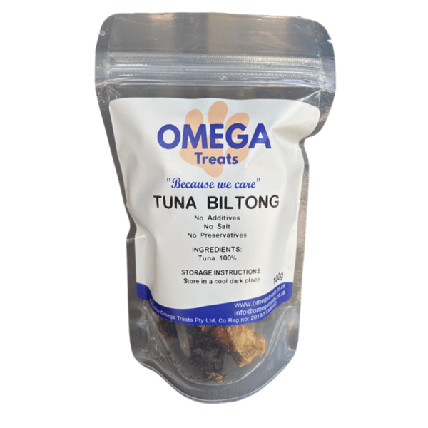 Omega Treats - Tuna Biltong