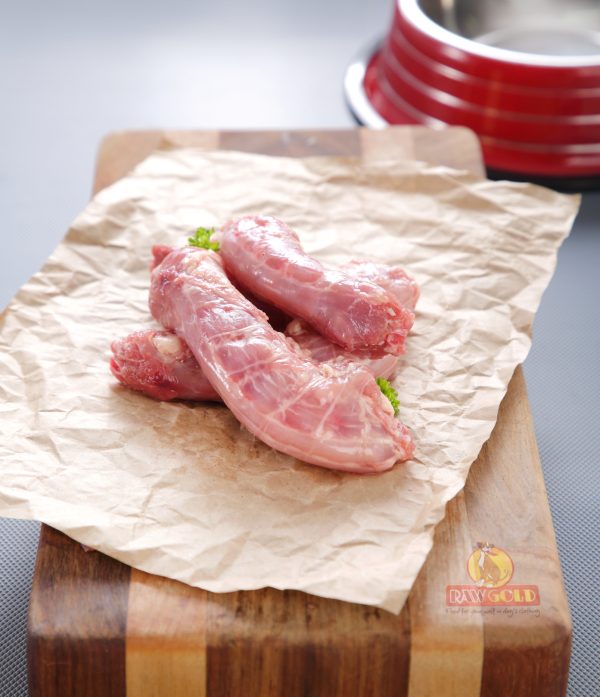 Raw Gold frozen Chicken Necks