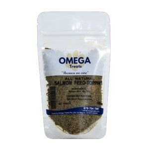 Omega Treats - Salmon & Oats Food Topper