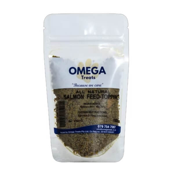Omega Treats - Salmon & Oats Food Topper