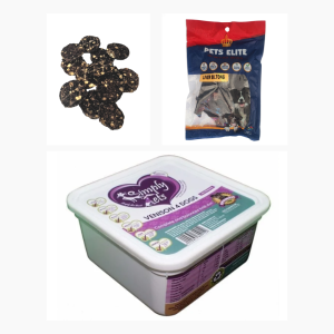 Simply Pets Venison + Game Wheelies + Pets elite Liver Biltong Treats Bundle