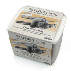 Paleopet Pure Cat Chicken Meal - 1.2kg Patties