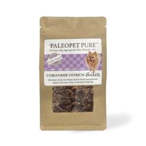 Paleopet Pure Coriander Ostrich Bites 100g