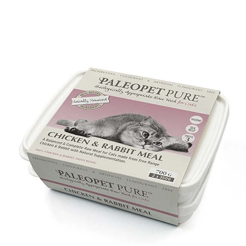 Paleopet Pure Cat Chicken & Rabbit Meal