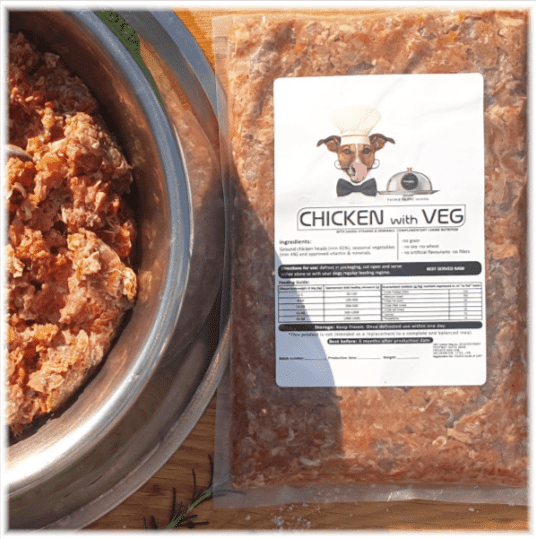 Doggychef Chicken & Veg 500g
